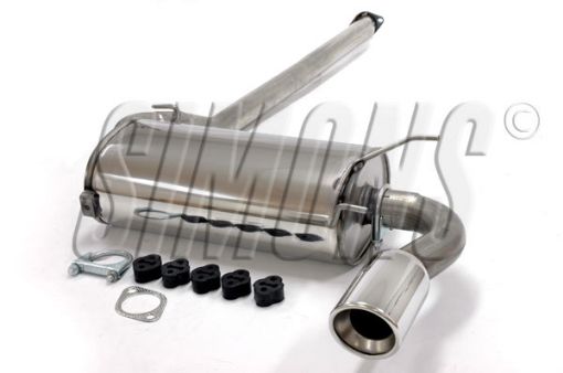Bild på Simons catback avgassystem Mazda MX-5 NA 1.6i/1.8i 1996–1998