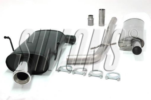 Bild på Simons catback avgassystem Peugeot 406 2.0i Sedan