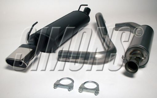 Bild på Simons catback avgassystem Saab 9-3 Viggen/Aero II
