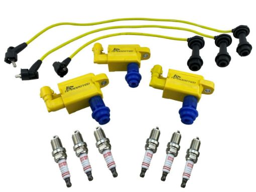 Bild på IGNITION COIL PACKS WIRES SPARK PLUGS FOR SUPRA ARISTO SOARER IS300 VVTI 1JZ 2JZ
