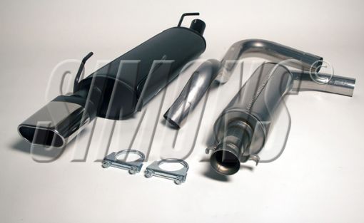 Bild på Simons catback avgassystem Saab 9-3 Aero I