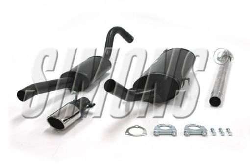Bild på Simons catback avgassystem Saab 900i 2.0 med katalysator