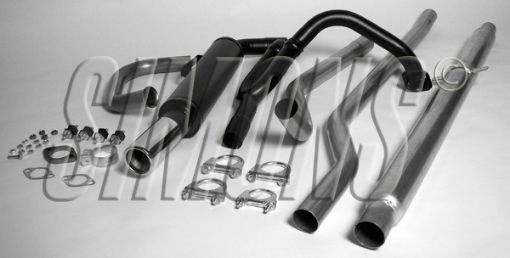 Bild på Simons catback avgassystem Saab 96 V4 Sedan