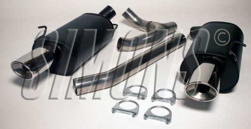 Bild på Simons catback avgassystem Volvo 850/S70/V70 Turbo AWD
