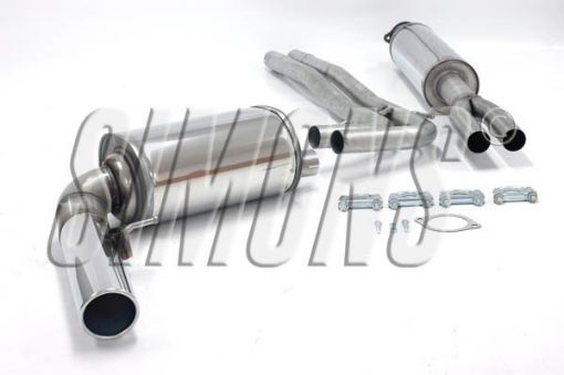 Bild på Simons catback avgassystem Volvo S80 Turbo 2.0T/2.4T/2.5T/T6