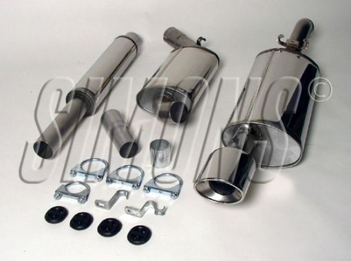 Bild på Simons catback avgassystem VW Corrado G60 1.8 16V/G60