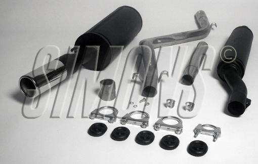 Bild på Simons catback avgassystem VW Golf 1/VW Scirocco 1