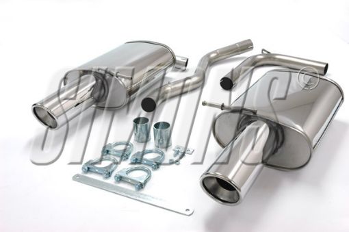 Bild på Simons catback avgassystem Audi A4 B6/B7 2WD Sedan/Avant 1.8T