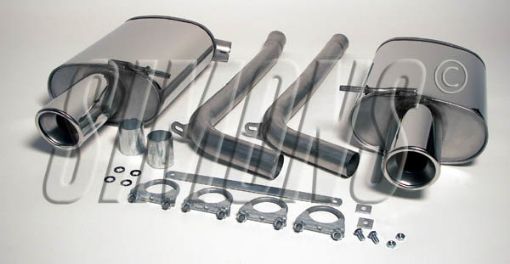 Bild på Simons catback avgassystem Audi A4 B6 Quattro Sedan/Avant 1.8T