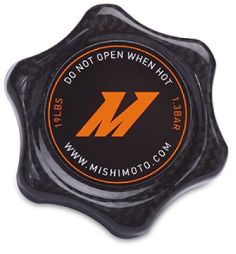 Bild på Mishimoto 1.3 Bar Rated Carbon Fiber Radiator Cap Small Import