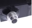 Bild på Universal Dual Pass bar & Plate Oil Cooler - Medium - Sort - AN10