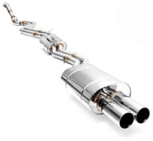 Bild på BMW E46 330d 330xd M47, M47N complete exhaust system