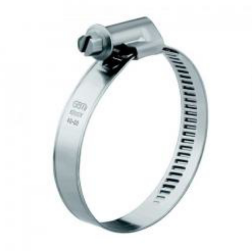 Bild på Rostfria klämmor - AISI 304 30-45mm.