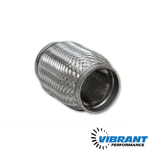 Bild på Vibrant performance - Rostfritt Flex Pipe Exhaust 2.25 "- Längd 101.6mm.