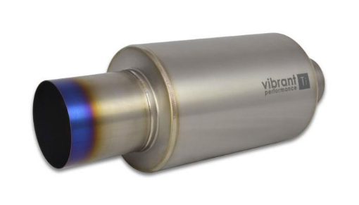 Bild på Titanium Muffler 3.00” (76.2mm) - Blue Tip Finish
