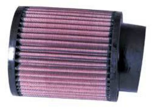 Bild på 3 "KN-luftfilter - 76 mm. K&N Klämma på 320 hk. KN-filter - RB-0910