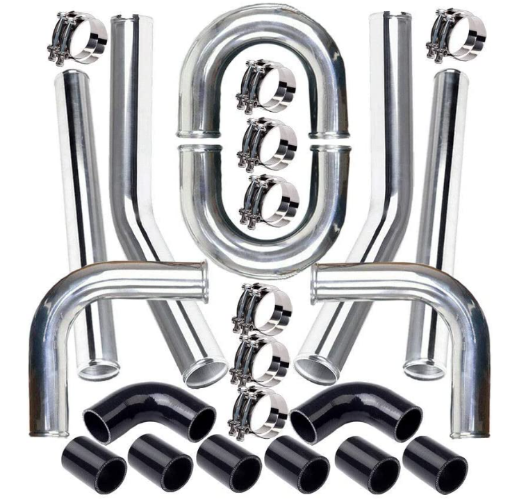 Bild på Intercooler piping kit 3" - Black