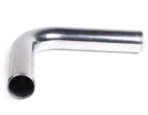 Bild på 90-graders aluminiumböj - 3" / 76mm.
