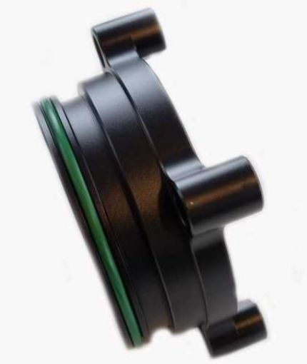 Bild på Adapter v-band 3" för Bosch e-spjäll 74mm