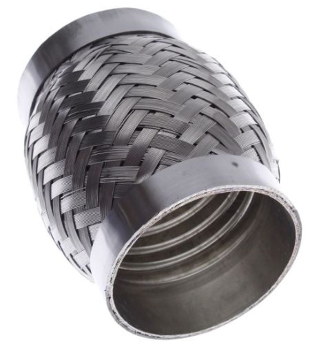 Bild på Rostfritt Flex Pipe Exhaust 2½ "- Längd 101,6 mm.