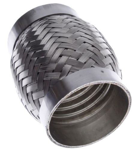 Bild på Rostfritt stålrör avgas 3 "- Längd 101mm.
