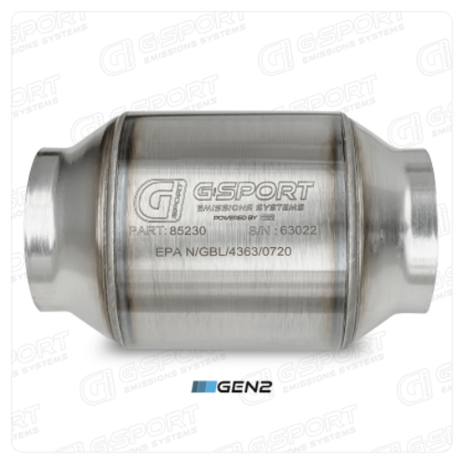 Bild på GESI G-Sport 400 CPSI GEN 2 EPA Compliant 3.0in Inlet/Out
