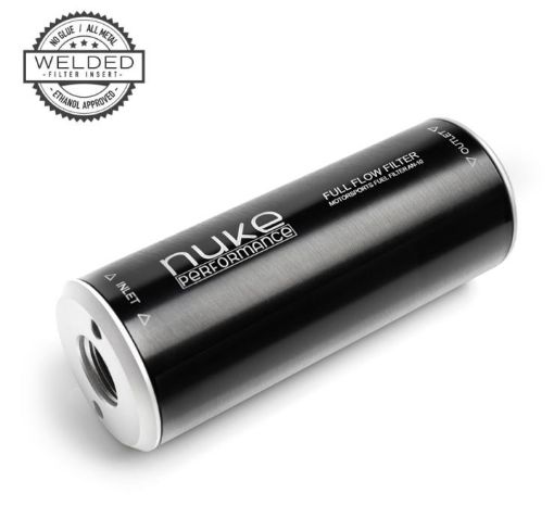 Bild på Nuke Performance slim bränslefilter AN10 10 mikron rostfritt stål