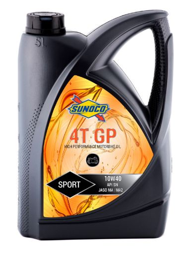 Bild på Sunoco 4T GP Sport 10W40 motorolja 5 L