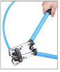 Bild på Battery cable lug crimping tool wire crimper hand ratchet terminal crimp pliers for 6-50mm²