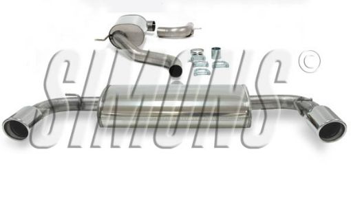 Bild på Simons catback avgassystem VW Golf 6 GTI 2.0 TSI