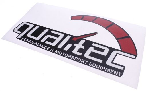 Bild på Qualitec klistermärke svart 175 mm