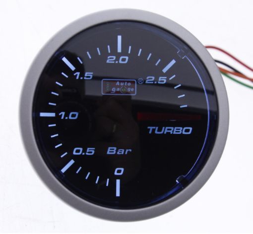 Bild på Autogauge Charge Pressure - LiteDark - 3 Bar (Ytterdekoration är lite ljus i färgen)