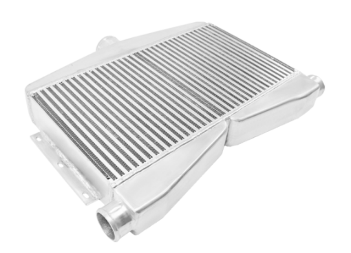 Bild på 2-INLET 1-OUTLET ALUMINUM INTERCOOLER - Top outlet - Big