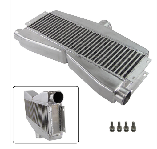 Bild på 2-INLET 1-OUTLET ALUMINUM INTERCOOLER - Top outlet