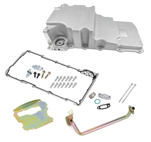 Bild på LS Swap Conversion Oil Pan Retrofit Kit Low Profile LS1 LS2 LS3 LS6 4.8 5.3 6.0 6.2 For Camaro Nova F-body 