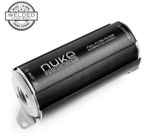 Bild på Nuke Performance bränslefilter AN10 100 mikron rostfritt stål