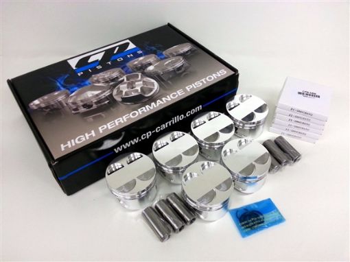Bild på CP Piston & Ring Set for Toyota 1JZGTE/2JZGTE - Bore (87mm) - Size (+1.0mm) - CR (9.0/10.0) Set of 6