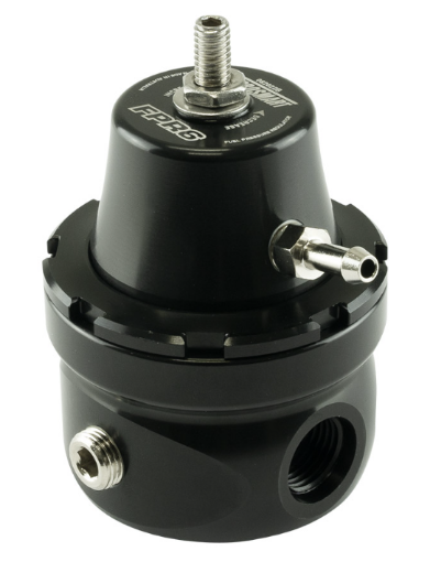 Bild på Turbosmart FPR6 EFI bränsletrycksregulator 2x AN6 / 1x AN6 svart