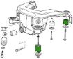 Bild på BMW E81/E82/E87/E88/E90/E91/E92/E93 bakvagnsbussningar i aluminium