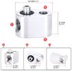 Bild på LS Cylinder Head Coolant Steam Port Crossover Throttle Body Bypass
