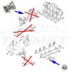 Bild på EGR Removal Delete Kit Bypass Blanking Plate for VW Touareg Crafter with R5 2.5 TDI engines
