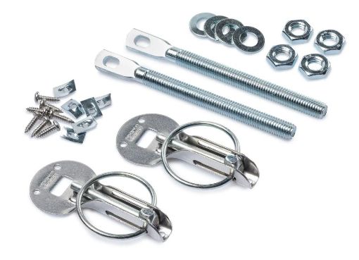 Bild på Sparco Silver Hood Pin - Set of 2