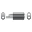 Bild på Exhaust muffler with Cutout valve - 3"->2x2,5"