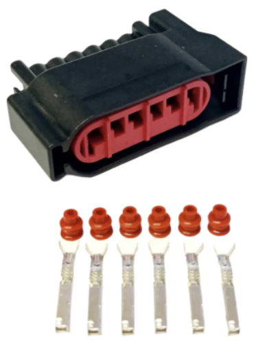 Bild på 6 Pin Accelerator Pedal EPC Connector Light Socket for Buick Volvo Ford Accelerator Throttle Plug
