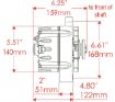 Bild på Powermaster Street Alternators 7294
