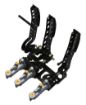 Bild på Wilwood Pedal Assembly Floor Mount-Brake Clutch & Throttle