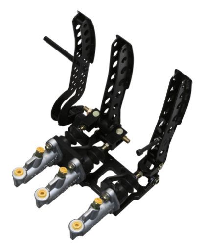 Bild på Wilwood Pedal Assembly Floor Mount-Brake Clutch & Throttle