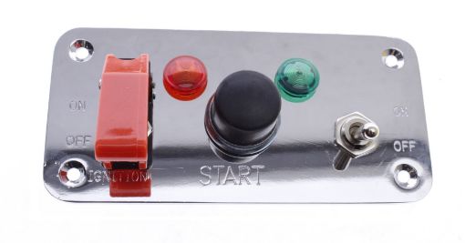 Bild på COMPETITION STARTER PANEL  -  PUSH BUTTON, LIGHTS, 2 SWITCHES