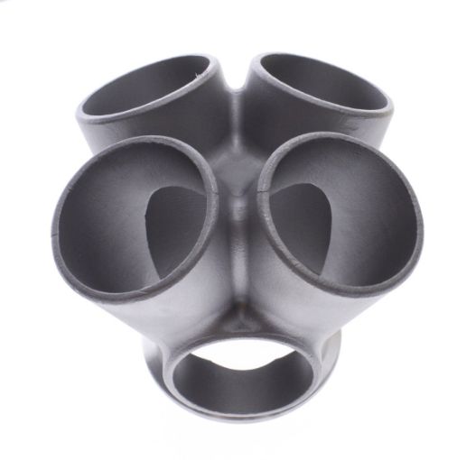 Bild på V-Band stainless steel collector for Garrett GTX / G25 / G30 - With 44mm Wastegate port
