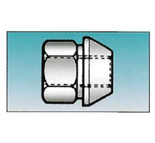 Bild på Wheel nuts - M14*1.5 - Zinc platefd